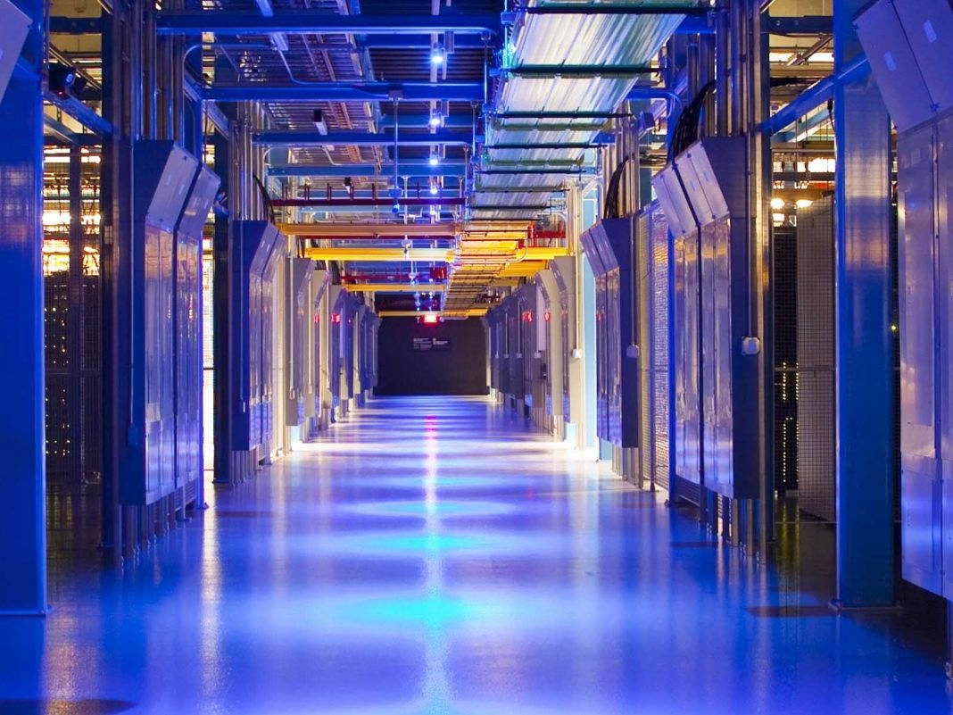 Imagen de un centro de datos o data center