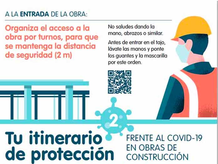 Medidas de seguridad en la construcción para evitar contagios por coronavirus