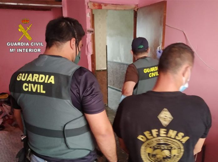 Guardia Civil ladrones de cobre