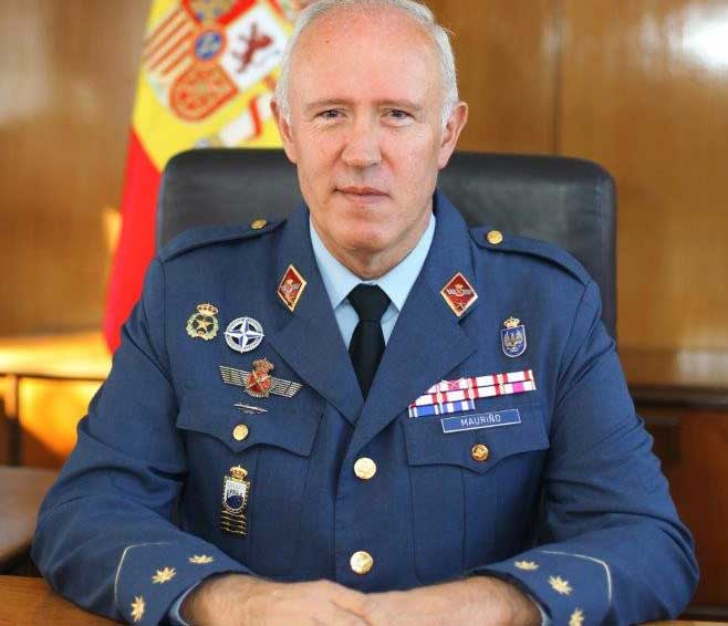 Luis Mauriño, Coronel del Ejército del Aire