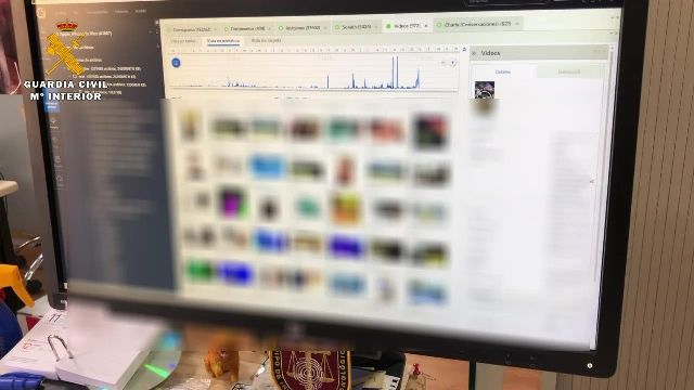 Treinta y seis pederastas detenidos por la Guardia Civil