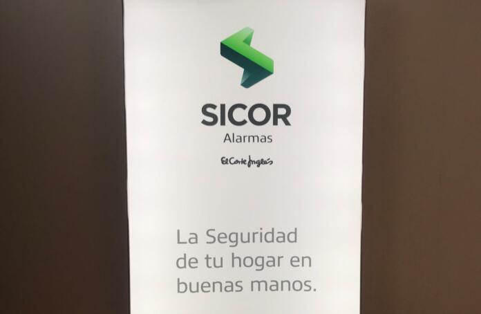 Tótem Sicor Alarmas - El Corte Inglés Tótem Sicor Alarmas - El Corte Inglés