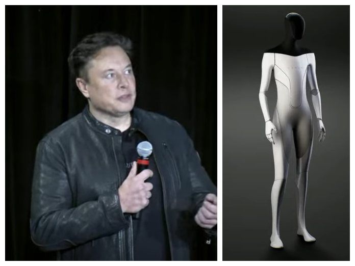 El robot de Tesla de Elon Musk