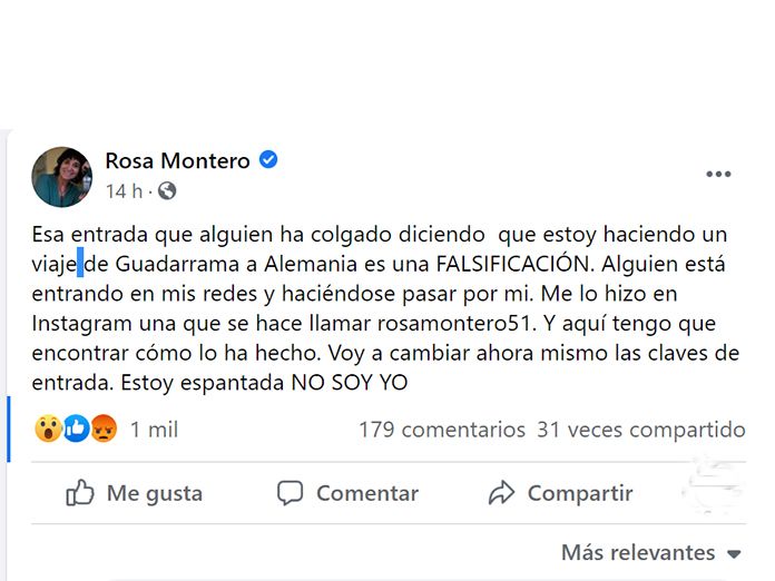 Hackeo Rosa Montero