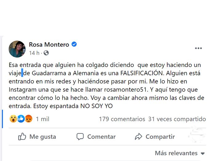 Hackeo Rosa Montero