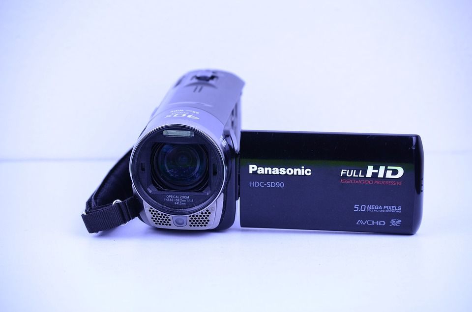 Cámara Panasonic.