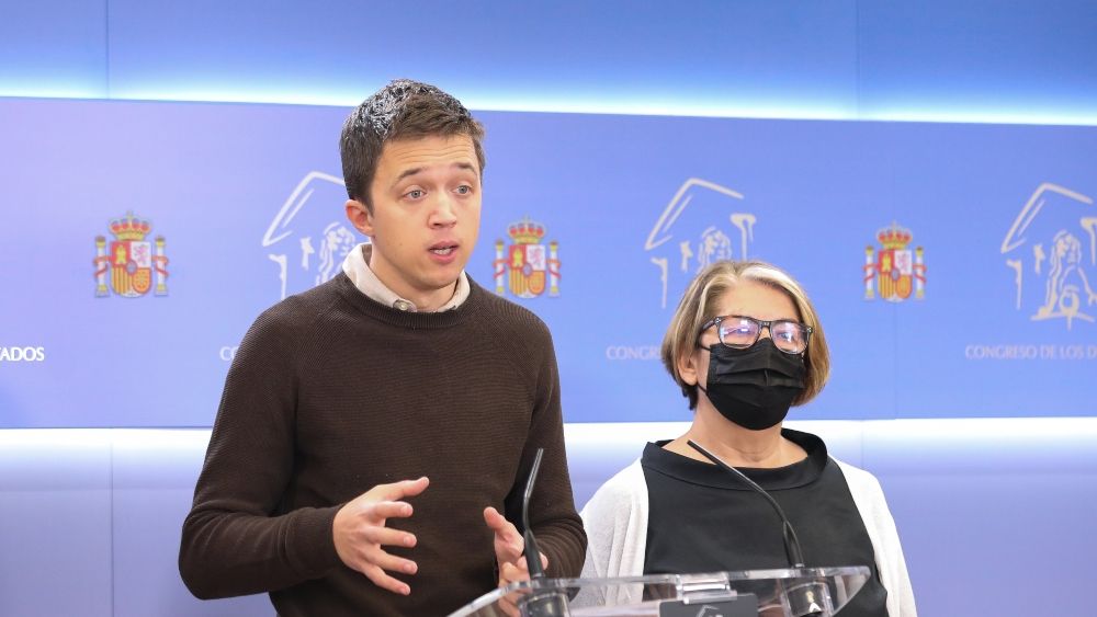 EuropaPress 4254602 lider mas pais inigo errejon diputada mas pais ines sabanes rueda prensa (1)