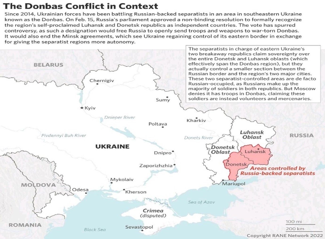 Contexto del conflicto del Donbas