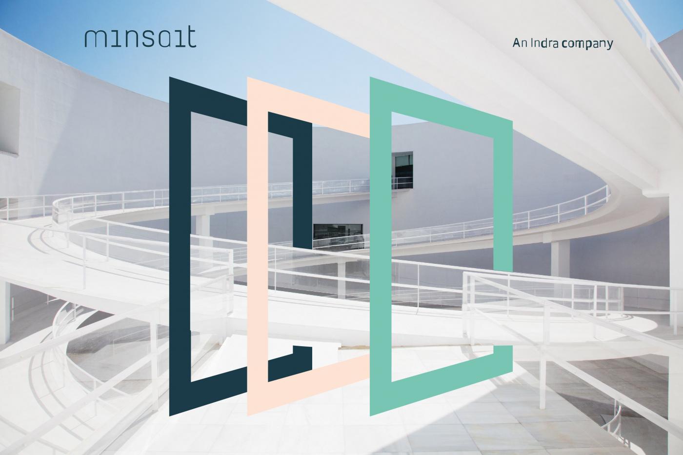 Identidad visual de Minsait (Fuente: Indra/Minsait)