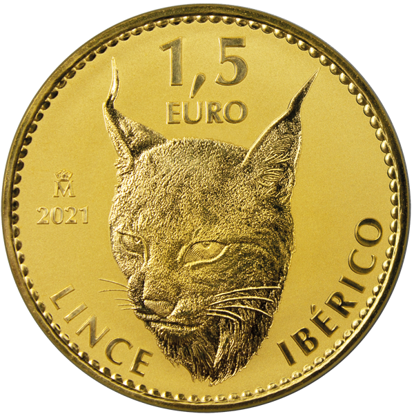 reverso moneda lince