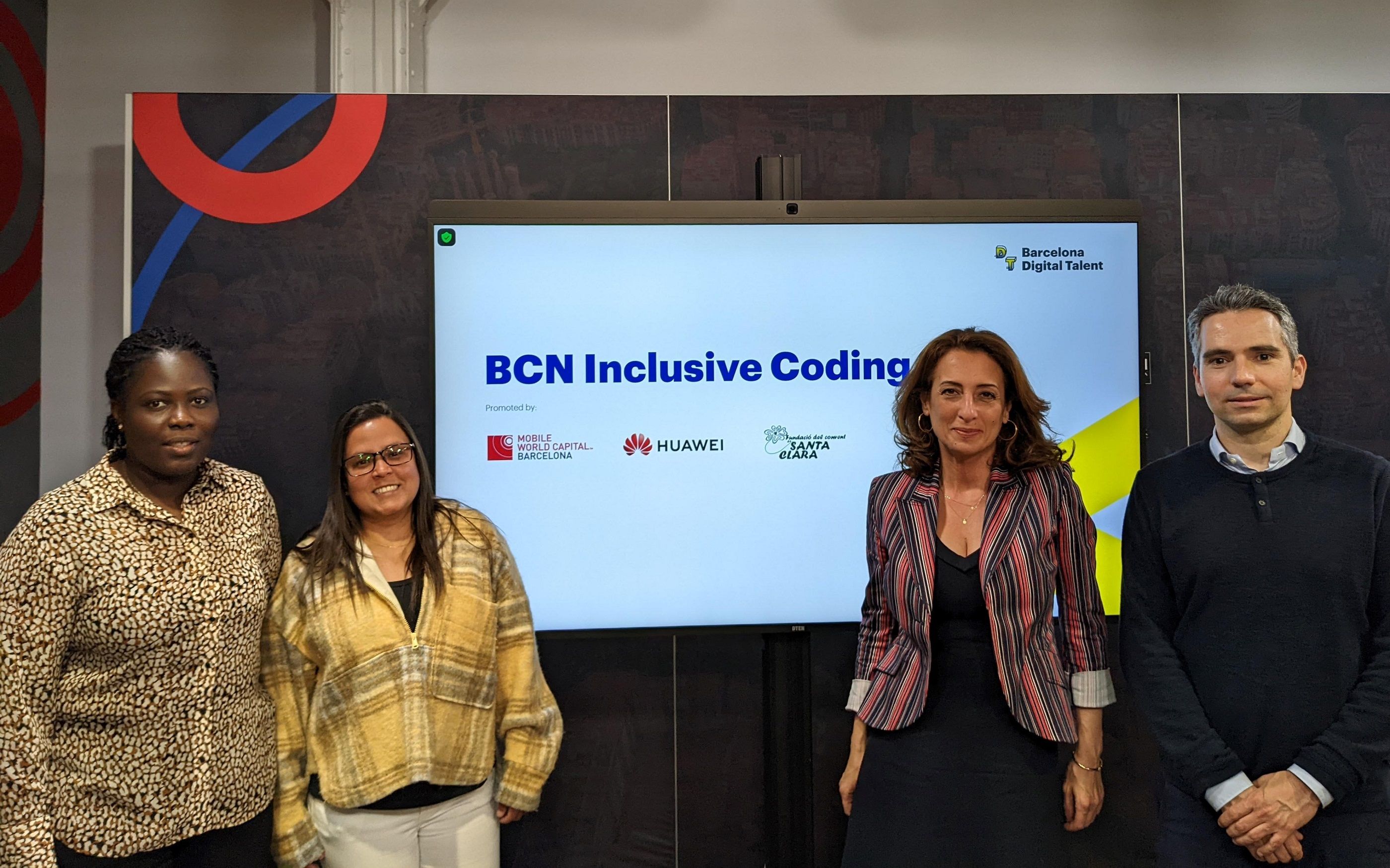 Mobile World Capital Barcelona y Huawei presentan el proyecto "BCN Inclusive Coding" Mobile World Capital Barcelona y Huawei presentan el proyecto "BCN Inclusive Coding"