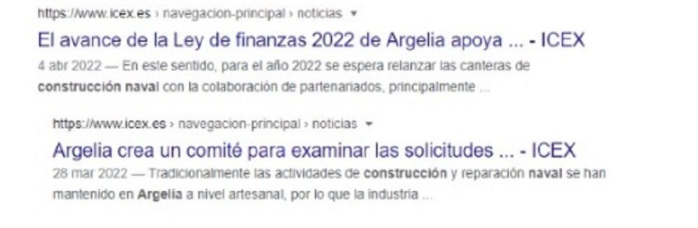 Acuerdos con Argelia abortados Acuerdos con Argelia abortados