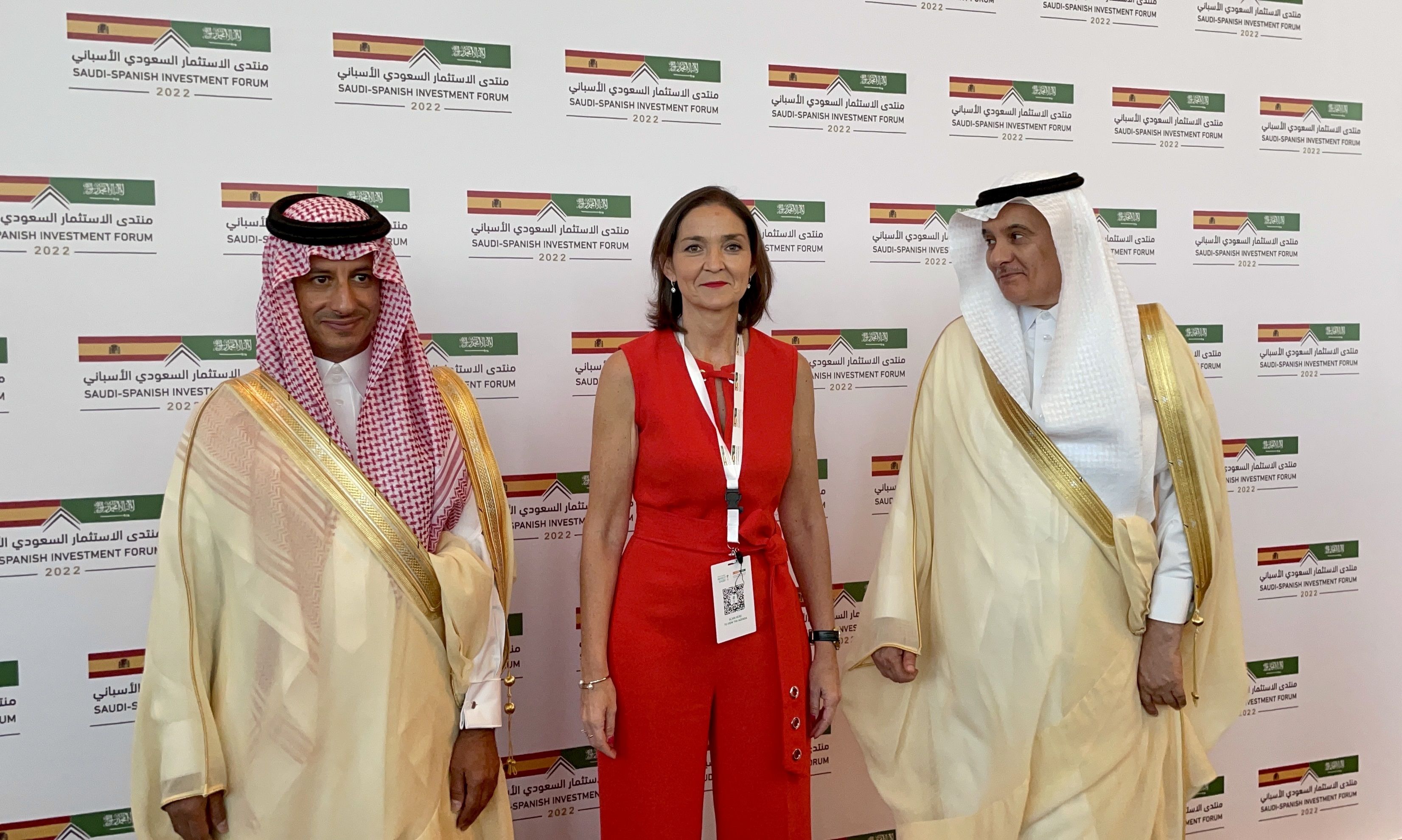 La ministra de Industria, Comercio y Turismo, Reyes Maroto, ha participado en la inauguración del Saudi-Spanish Investment Forum en Riad, Arabia Saudí. (Foto: Ministerio de Industria, Comercio y Turismo) La ministra de Industria, Comercio y Turismo, Reyes Maroto, ha participado en la inauguración del Saudi-Spanish Investment Forum en Riad, Arabia Saudí. (Foto: Ministerio de Industria, Comercio y Turismo)