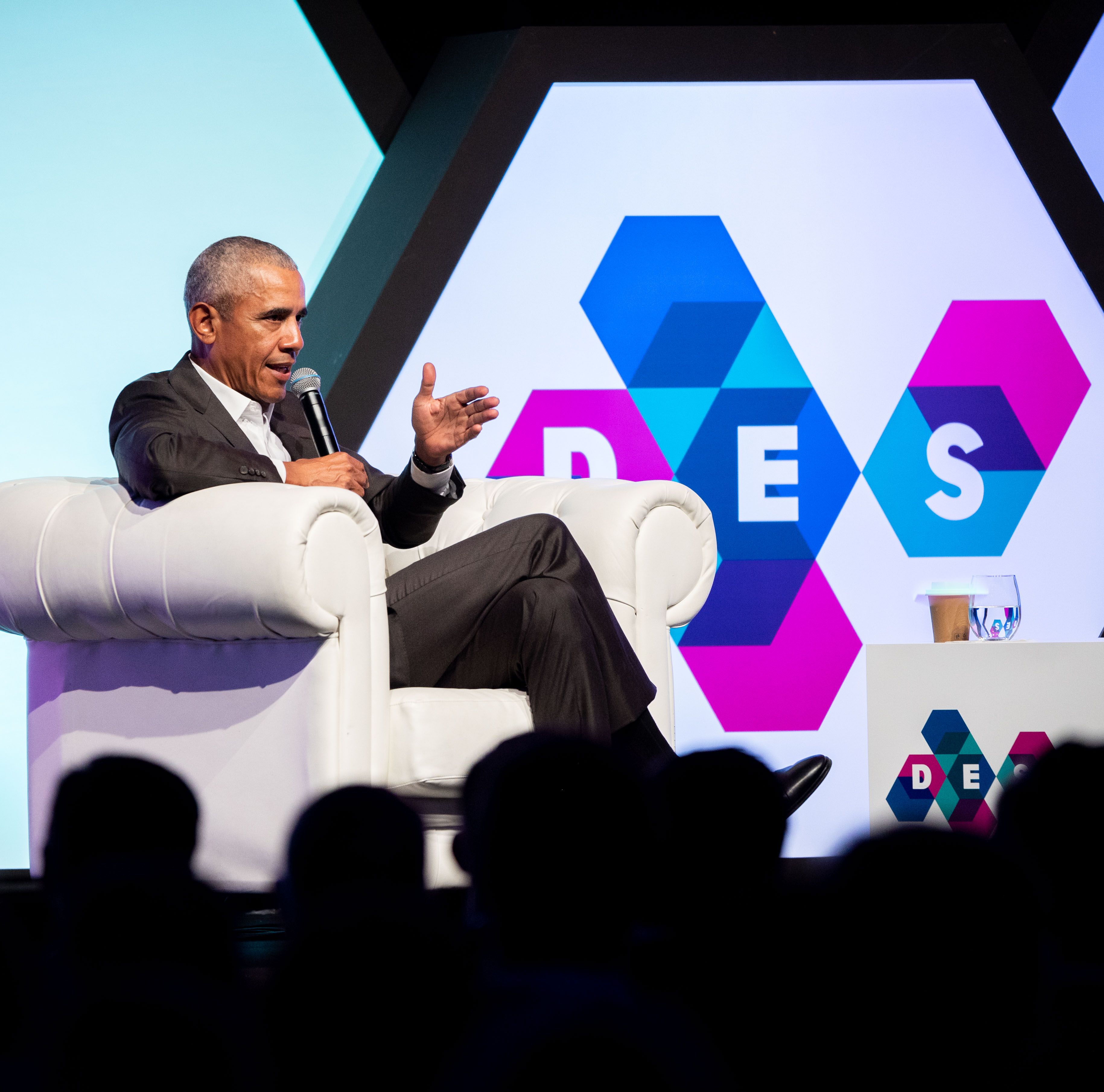 Obama en el DES2022. Obama en el DES2022.