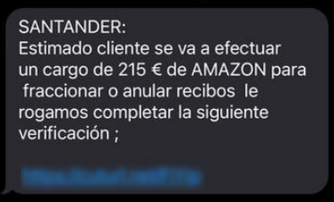 mensaje santander amazon mensaje santander amazon