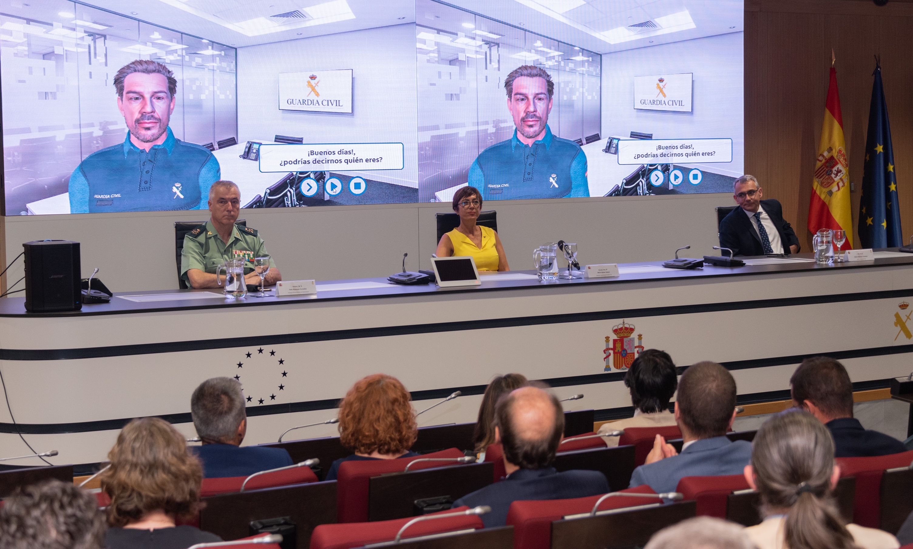 Presentación de la Cyberleague, con Guardia Civil Virtual. Imagen de archivo.