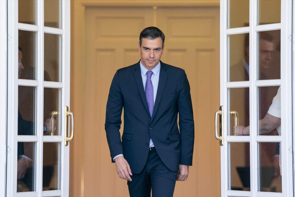 El presidente del Gobierno, Pedro Sanchez.