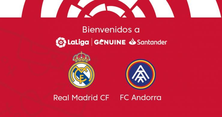 El Real Madrid y el Andorra se suman al proyecto LaLiga Genuine Santander, integrado por equipos compuestos con personas con discapcidad intelectual. Fuente de imagen, LaLiga Genuine Santander El Real Madrid y el Andorra se suman al proyecto LaLiga Genuine Santander, integrado por equipos compuestos con personas con discapcidad intelectual. Fuente de imagen, LaLiga Genuine Santander