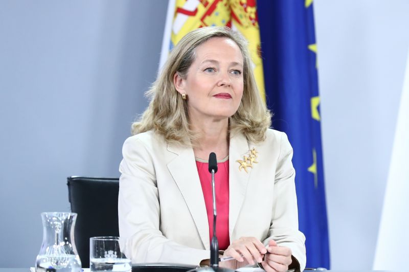 La vicepresidenta primera y ministra de Asuntos Económicos y Transformación Digital, Nadia Calviño. La vicepresidenta primera y ministra de Asuntos Económicos y Transformación Digital, Nadia Calviño.