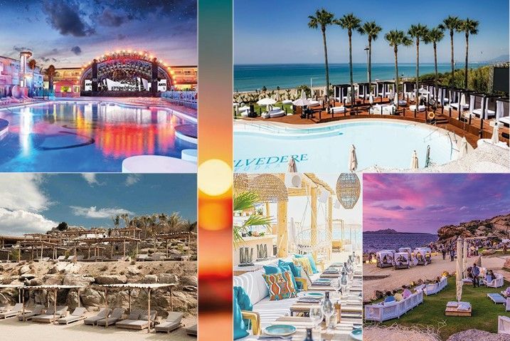Los cinco beach club con más visitas y reputación a escala mundial son Ibiza, Marbella, Mykonos, Porto Cervo y Saint Tropez. Fuente de imagen, Servimedia Los cinco beach club con más visitas y reputación a escala mundial son Ibiza, Marbella, Mykonos, Porto Cervo y Saint Tropez. Fuente de imagen, Servimedia