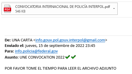 interpol asunto