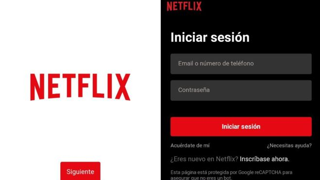 Páginas web que simulan ser de Netflix (Fuente: Maldita.es)