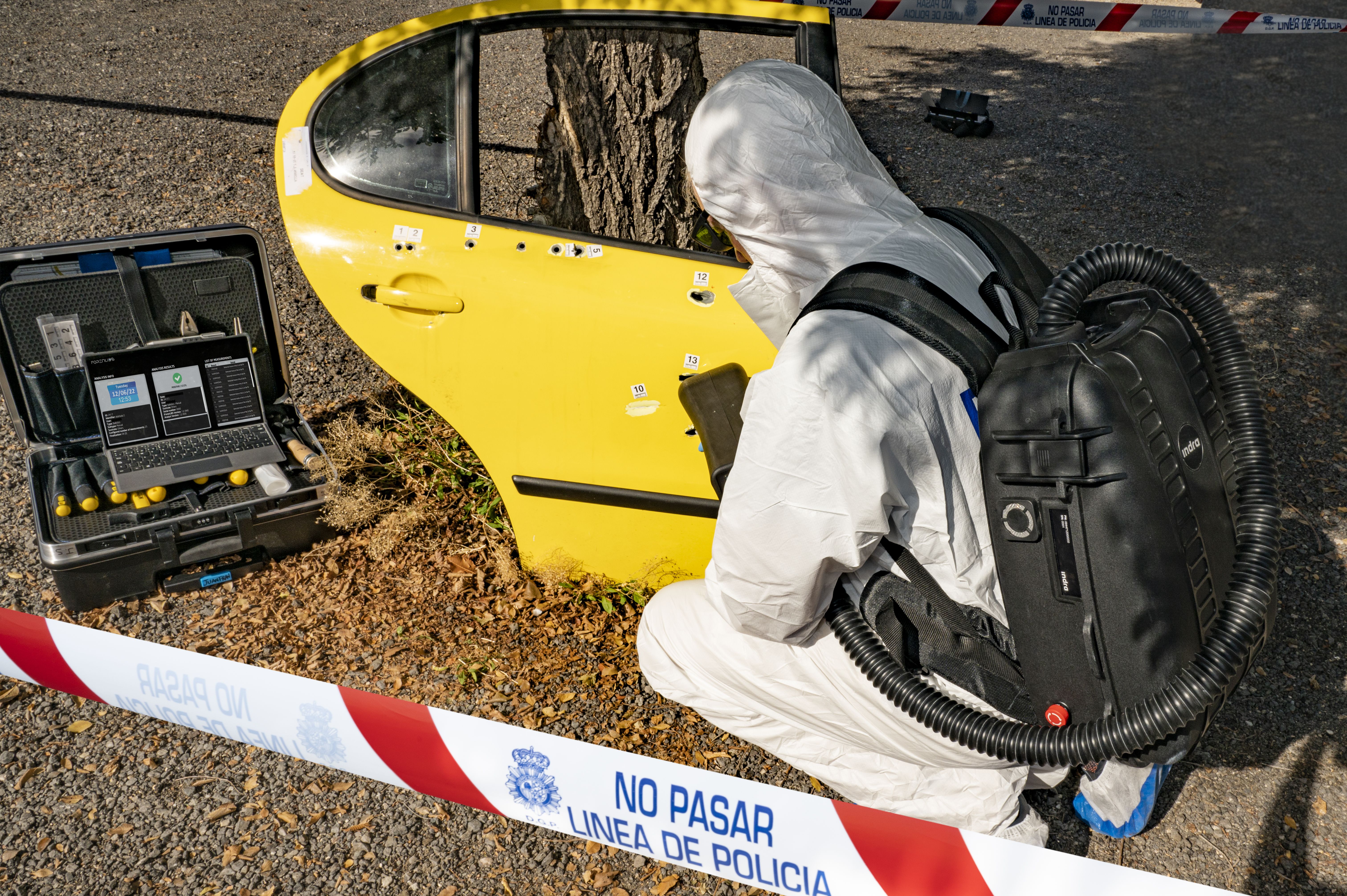  Nuevo método de investigación balística de la Policía Nacional