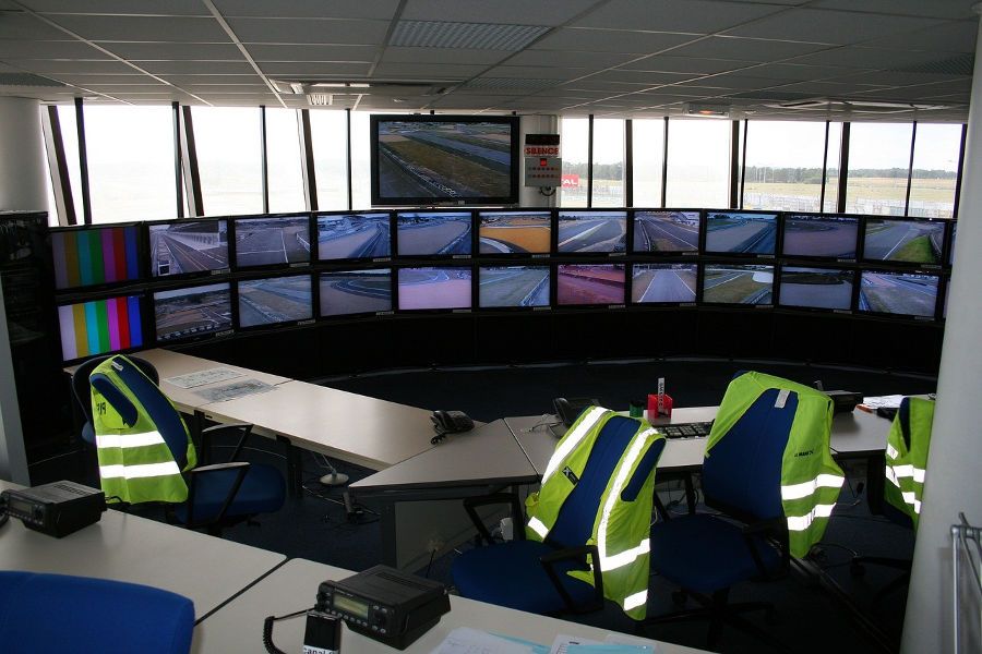 Sala de control.