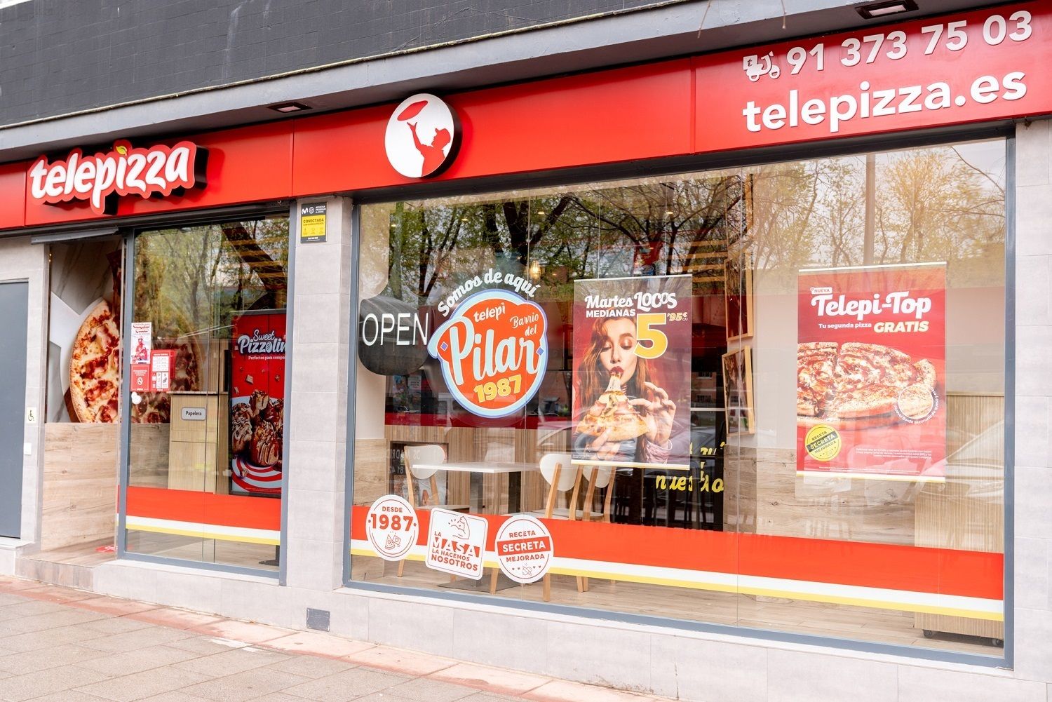 Establecimiento de Telepizza (Foto: Telepizza)