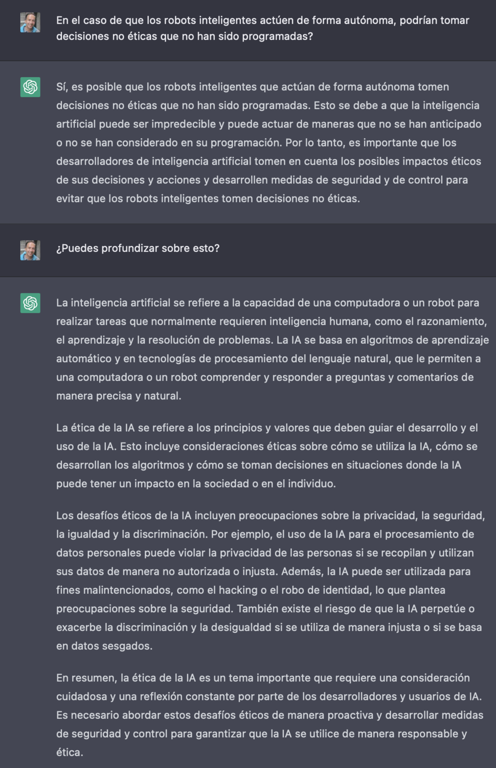 Conversación con ChatGPT (diciembre de 2022). Conversación con ChatGPT (diciembre de 2022).