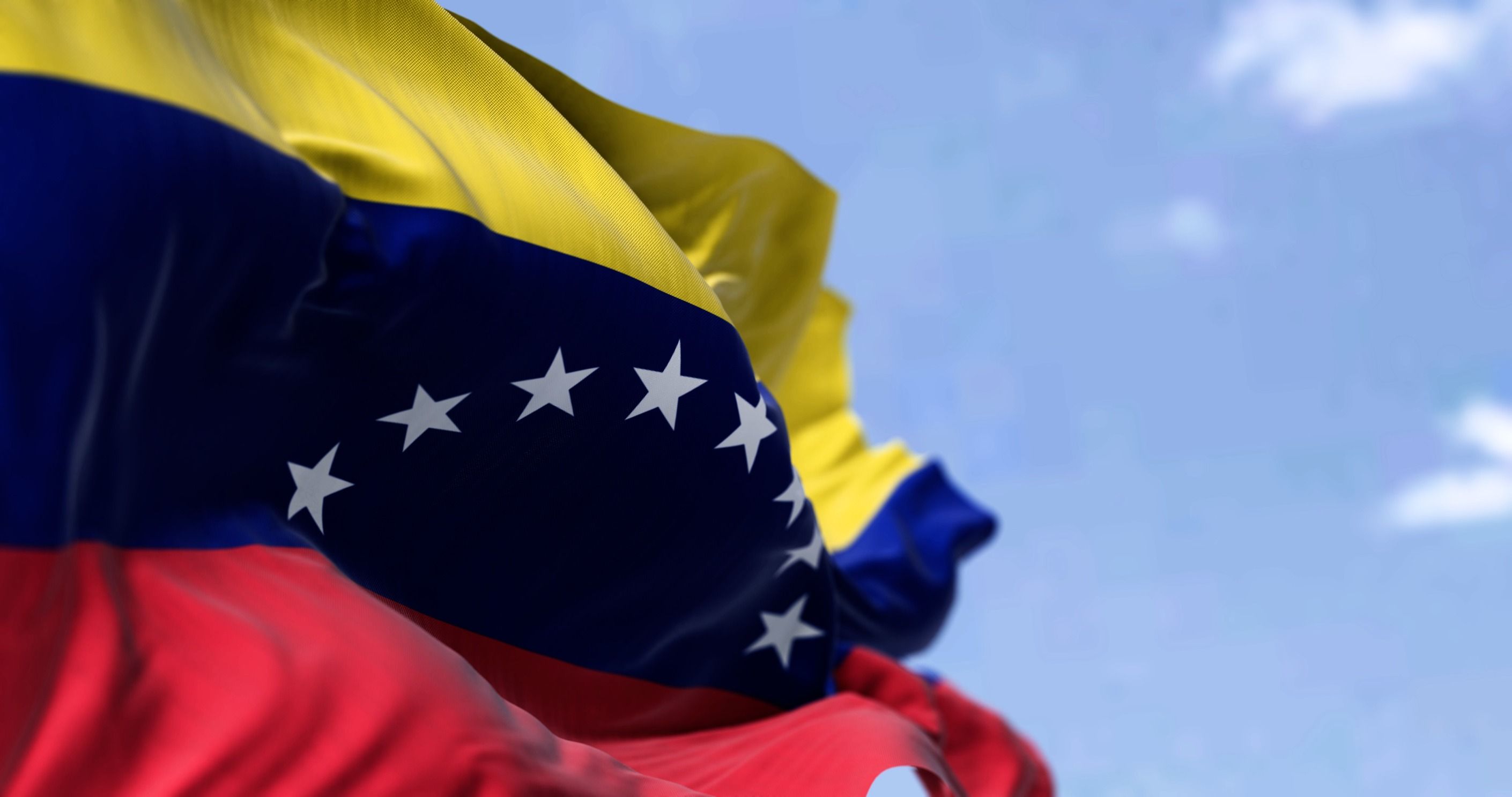 Bandera nacional de Venezuela.