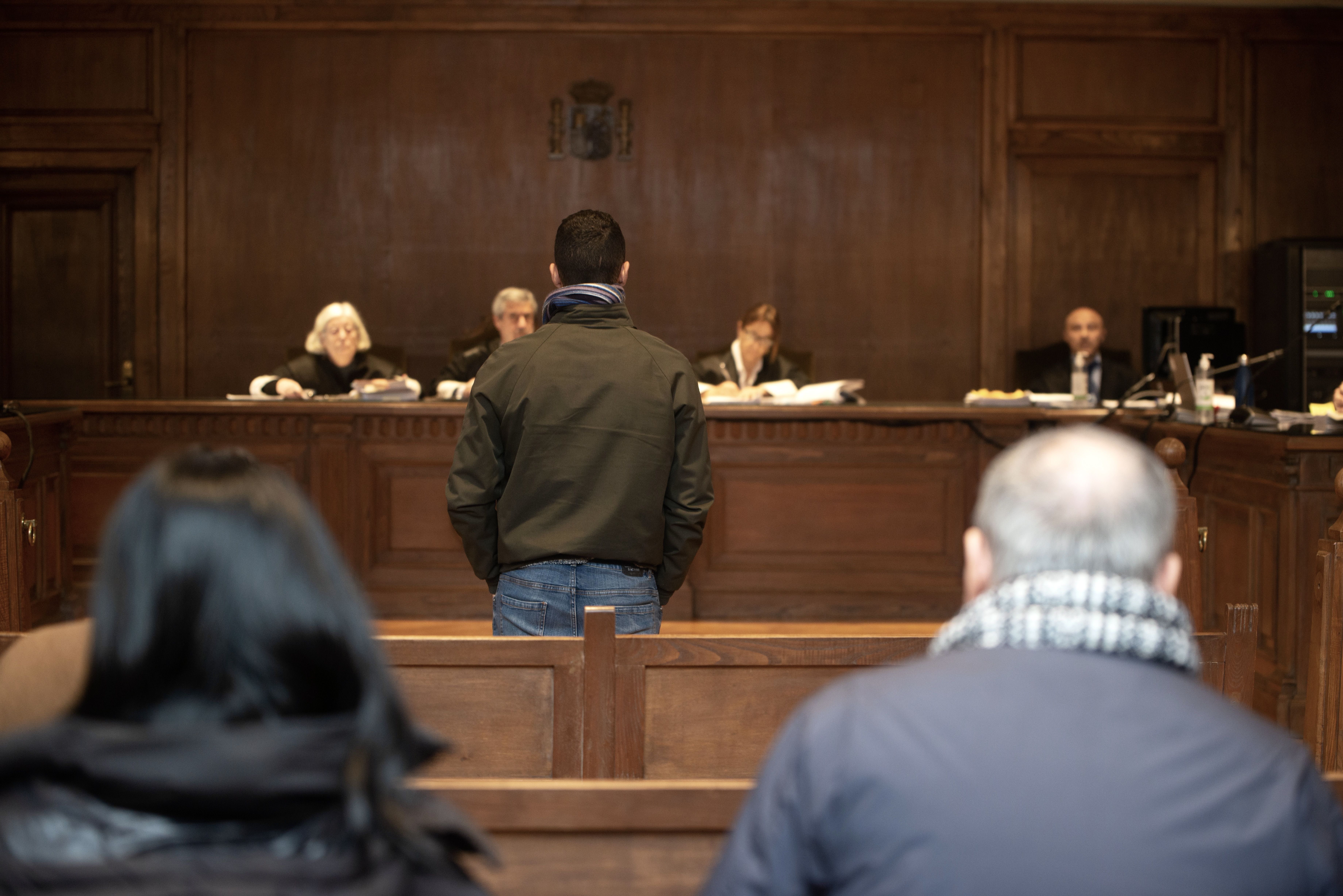El acusado del accidente en el que murieron tres personas en Pontevedra, durante el juicio en la Audiencia Provincial de Pontevedra. EuropaPress. El acusado del accidente en el que murieron tres personas en Pontevedra, durante el juicio en la Audiencia Provincial de Pontevedra. EuropaPress.