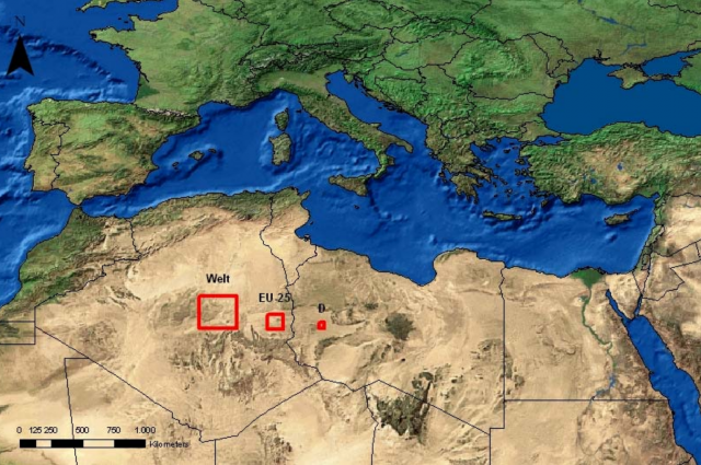 Energía solar en el Sahara