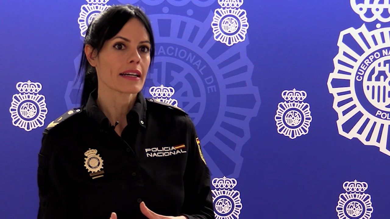 Elisa Rebolo, portavoz de la Policía Nacional Elisa Rebolo, portavoz de la Policía Nacional