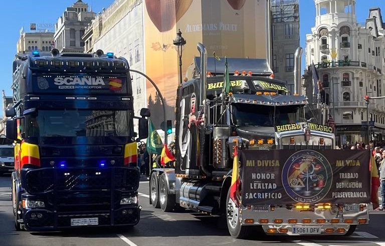 Imagen de la manifestación contra la supresión de la "ley mordaza".