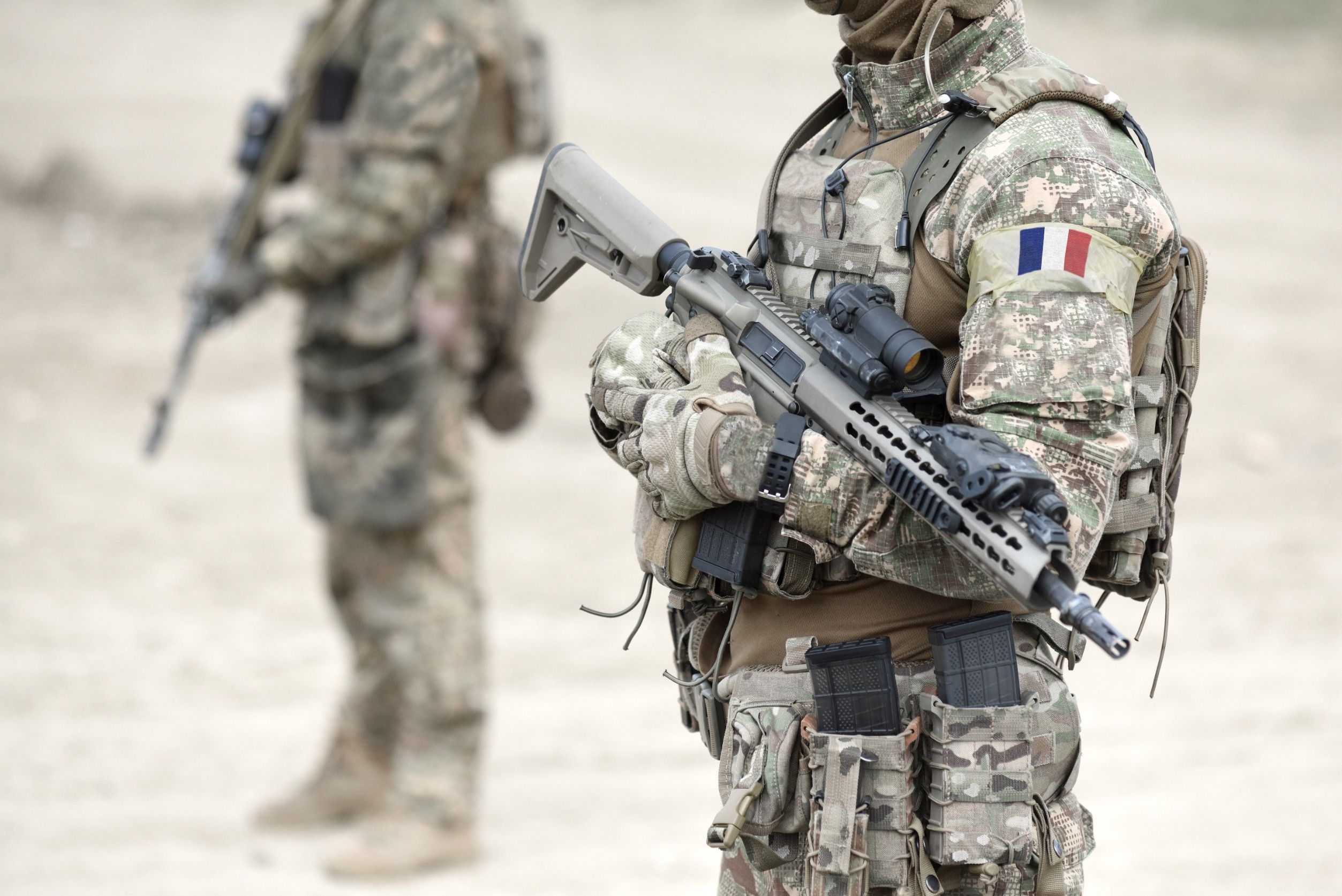 Soldado francés. Soldado francés.