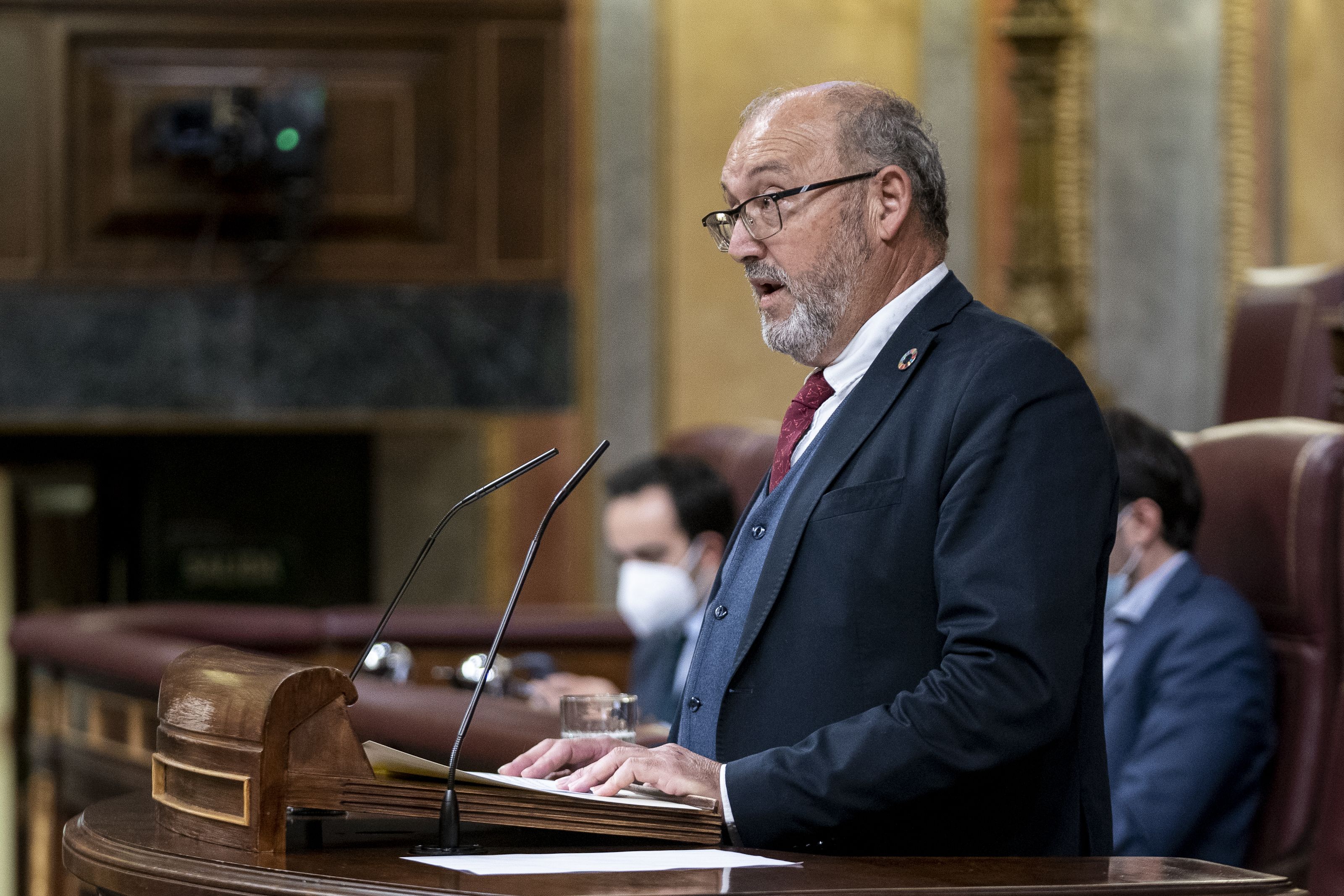 El diputado del PSOE, Juan Bernardo Fuentes. Foto:A. Pérez Meca / Europa Press