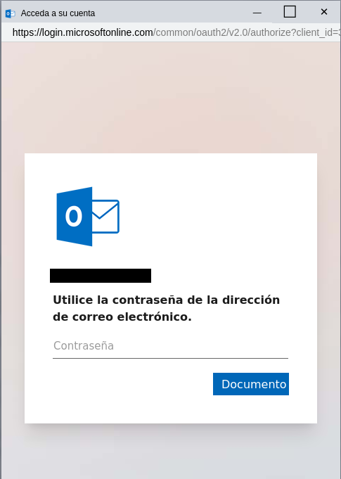 Ventana emergente de la campaña de phishing que suplanta a Booking (Fuente ESET) Ventana emergente de la campaña de phishing que suplanta a Booking (Fuente ESET)