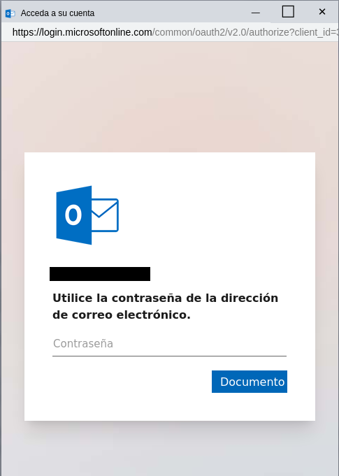 Ventana emergente de la campaña de phishing que suplanta a Booking (Fuente ESET)