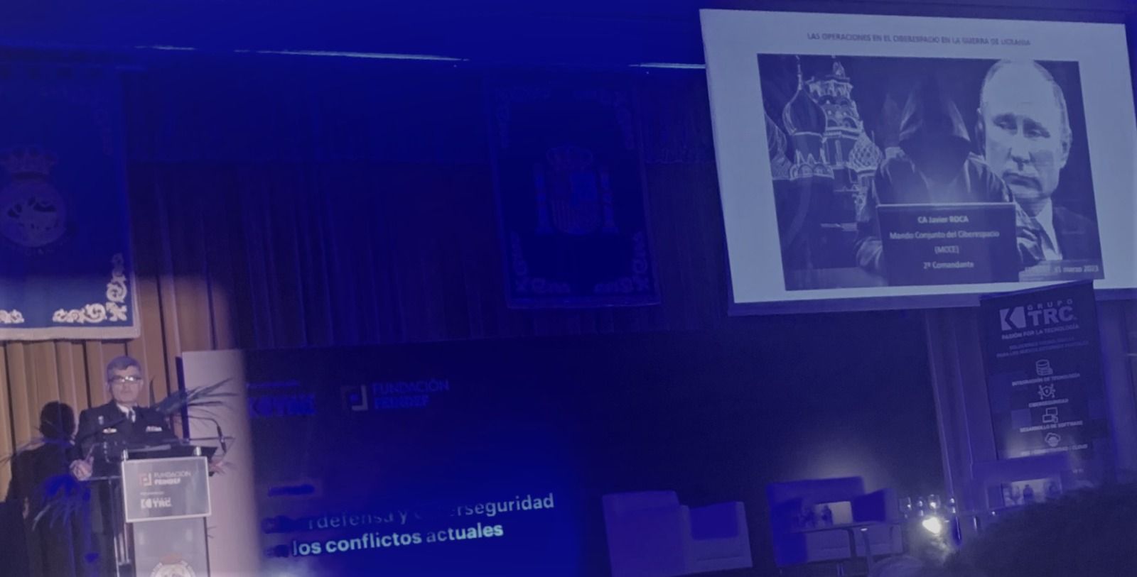 "Jornada de Ciberdefensa y Ciberseguridad en los conflictos actuales", organizada por la Fundación FEINDEF