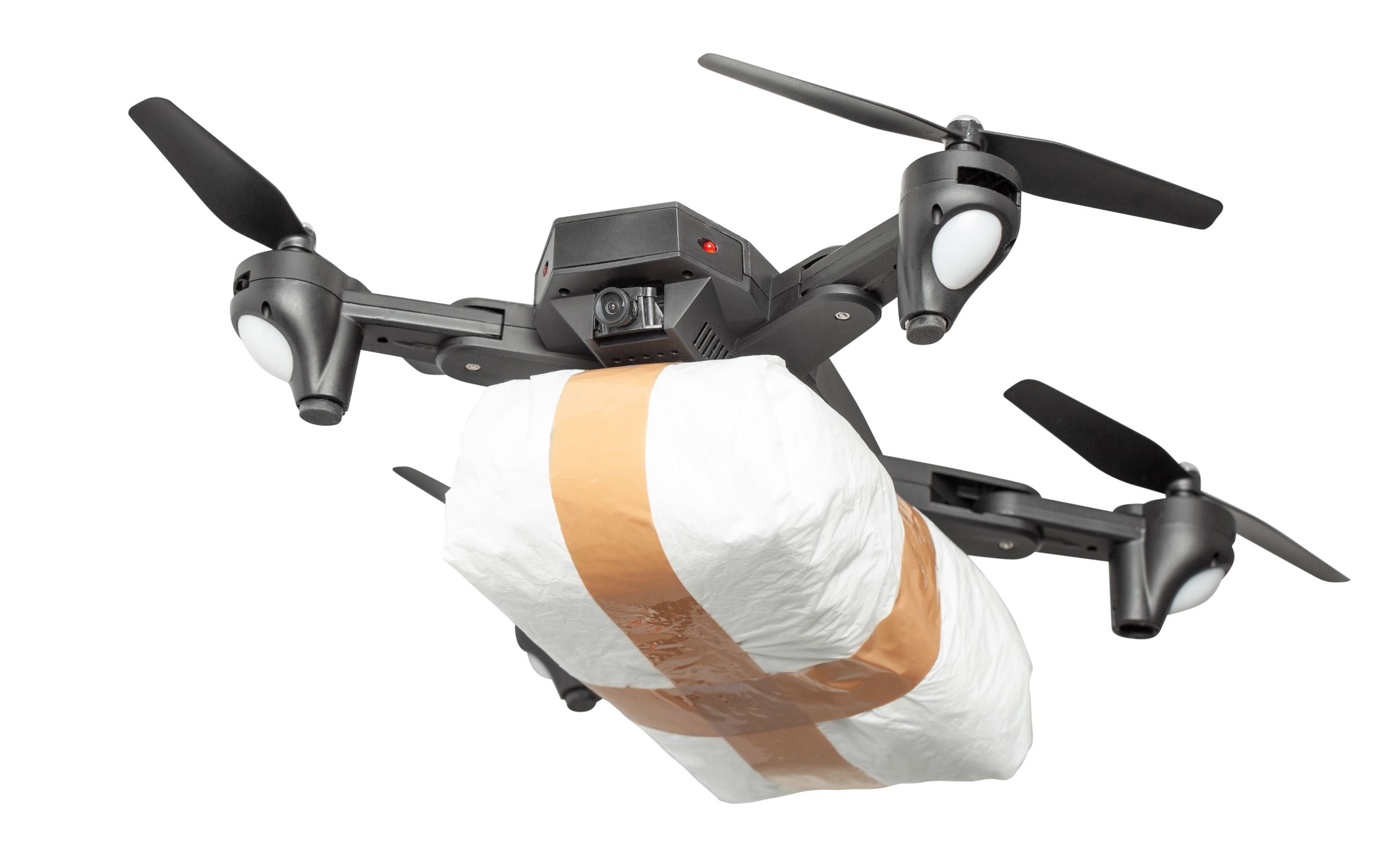 Dron utilizado para contrabando.