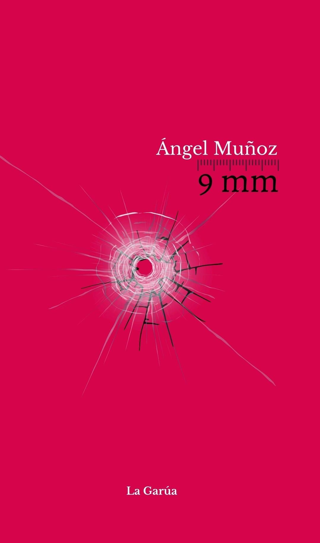 Portada de "9mm", de Ángel Muñoz. Portada de "9mm", de Ángel Muñoz.