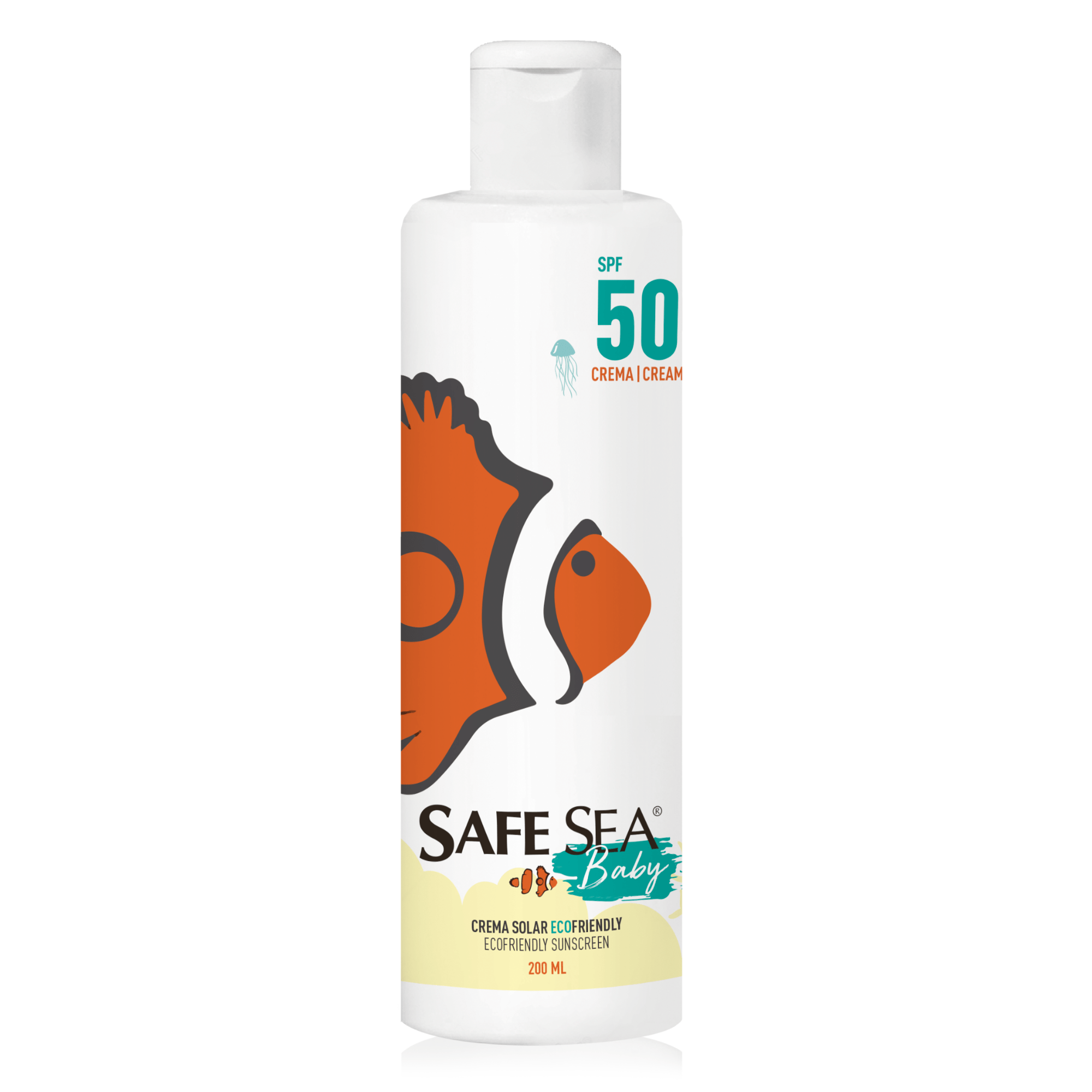 SAFE SEA CREMA SPF50 BABY 200ML 1