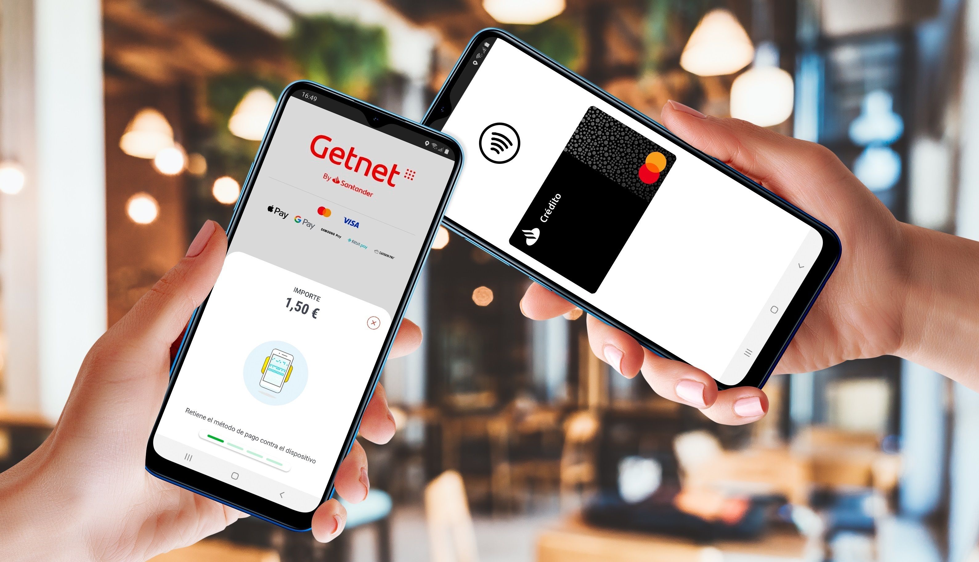 'Get tap on phone' para dispositivos Android.