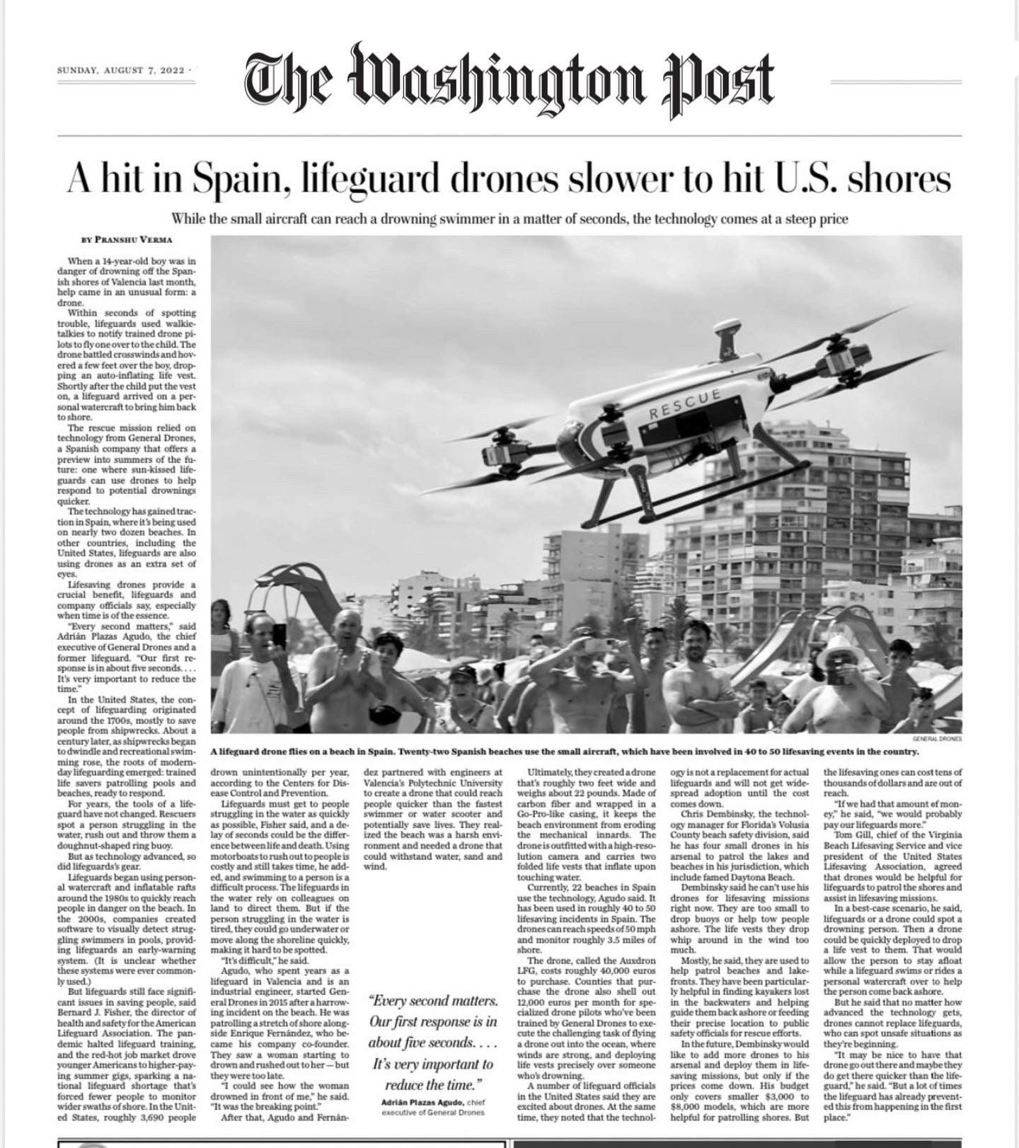 Washington Post Drones