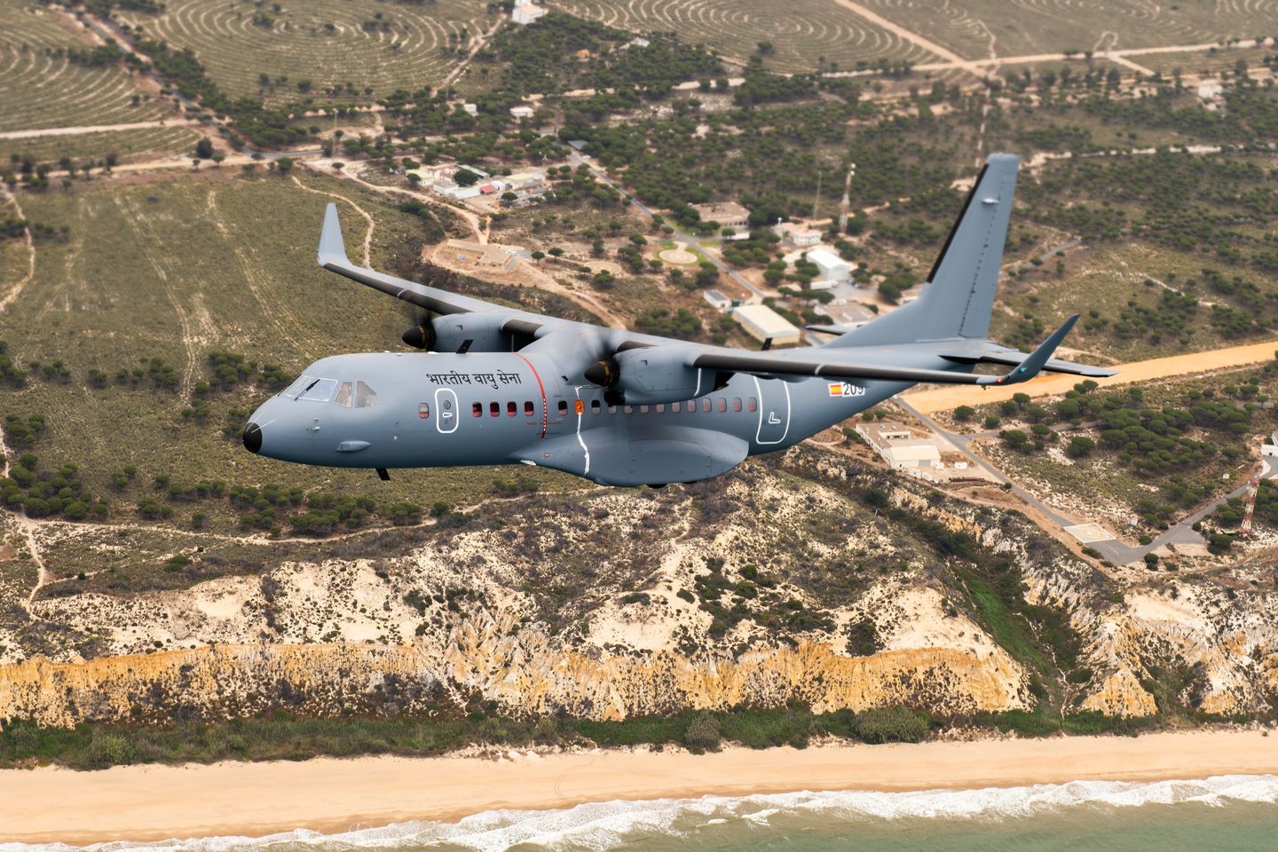 Airbus C295. Foto: Navantia.