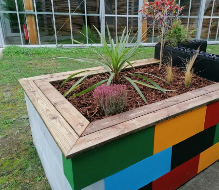 blockto plus jardiniere multicolore blockto plus jardiniere multicolore