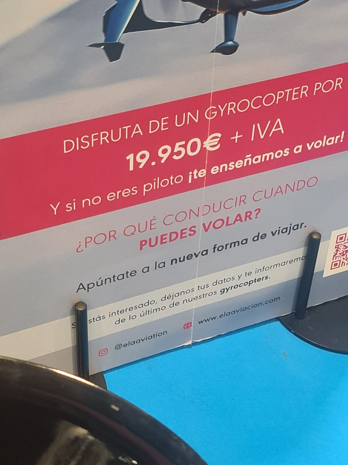 Precio autogiro ELA Precio autogiro ELA