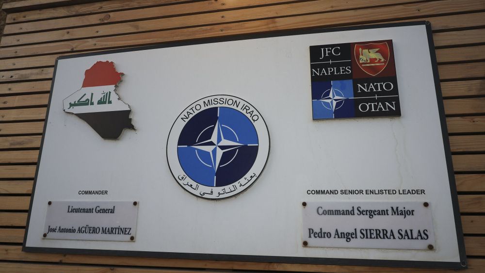 Cuartel General de la NATO Mission Irak (NMI) en la Base Union III.