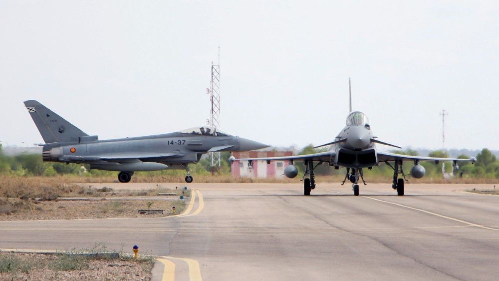 Eurofighter ala 14. Foto: Ministerio de Defensa.